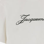 T-SHIRT IN COTONE CON LOGO TSM00639AJ00289 100 JACQUEMUS 