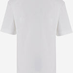 T-SHIRT IN COTONE CON LOGO TSU00329AJ00327 100 JACQUEMUS 