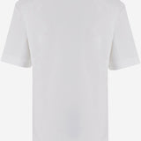 T-SHIRT IN COTONE CON LOGO TSU00329AJ00327 100 JACQUEMUS 