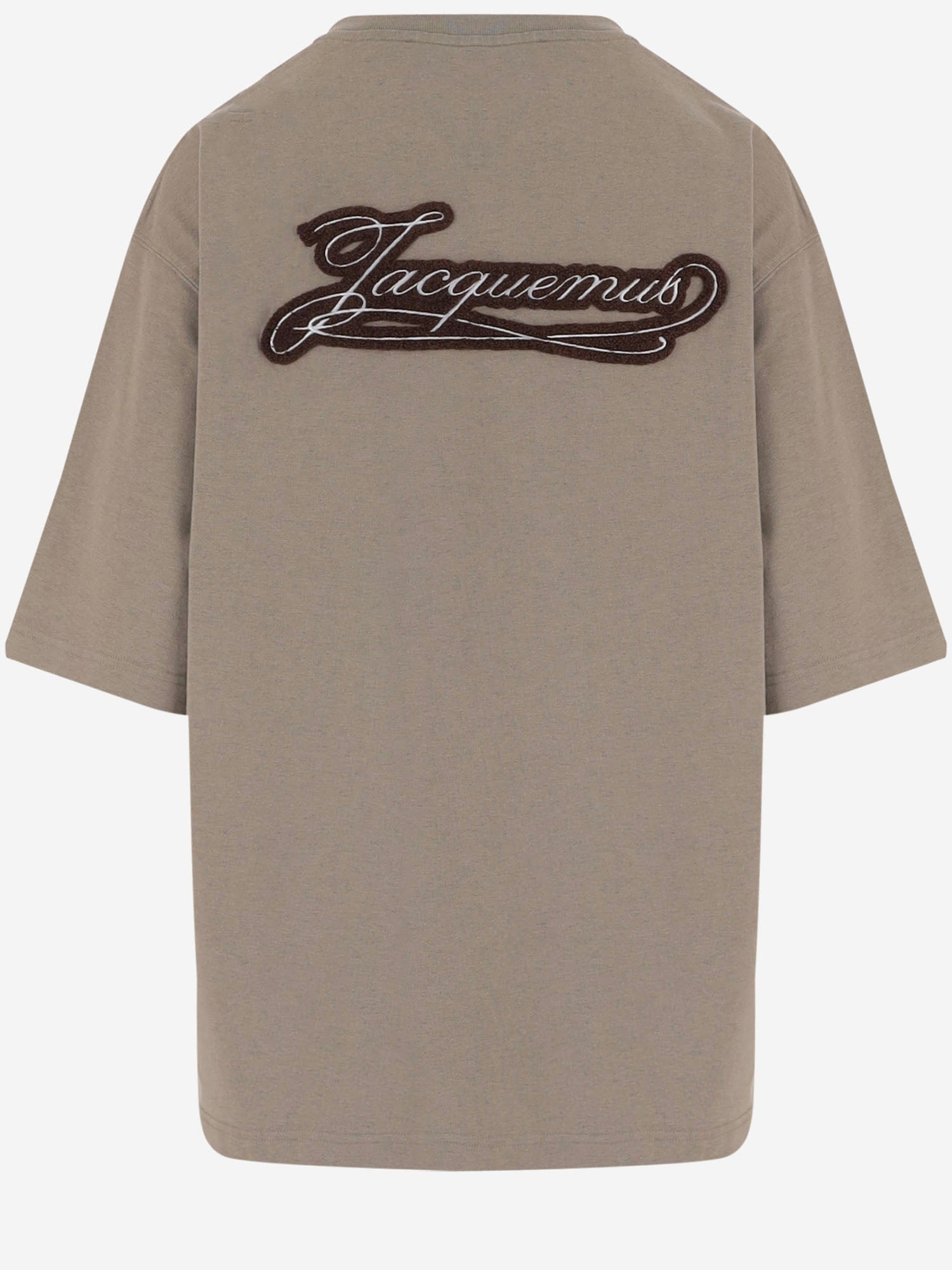 T-SHIRT IN COTONE CON LOGO TSU00334AJ00045 150 JACQUEMUS 