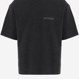 T-SHIRT IN COTONE CON LOGO TSU00345AJ00327 970 JACQUEMUS 