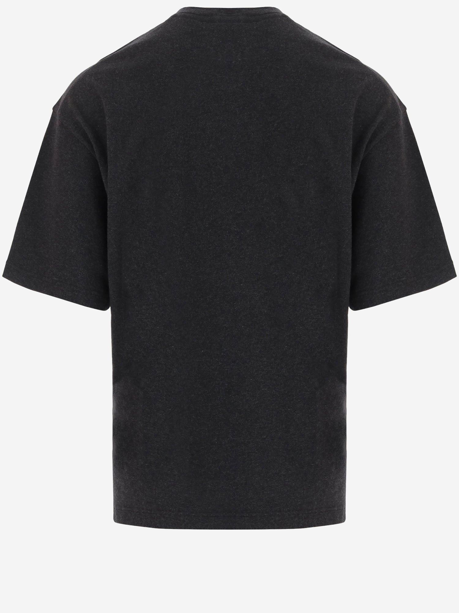T-SHIRT IN COTONE CON LOGO TSU00345AJ00327 970 JACQUEMUS 