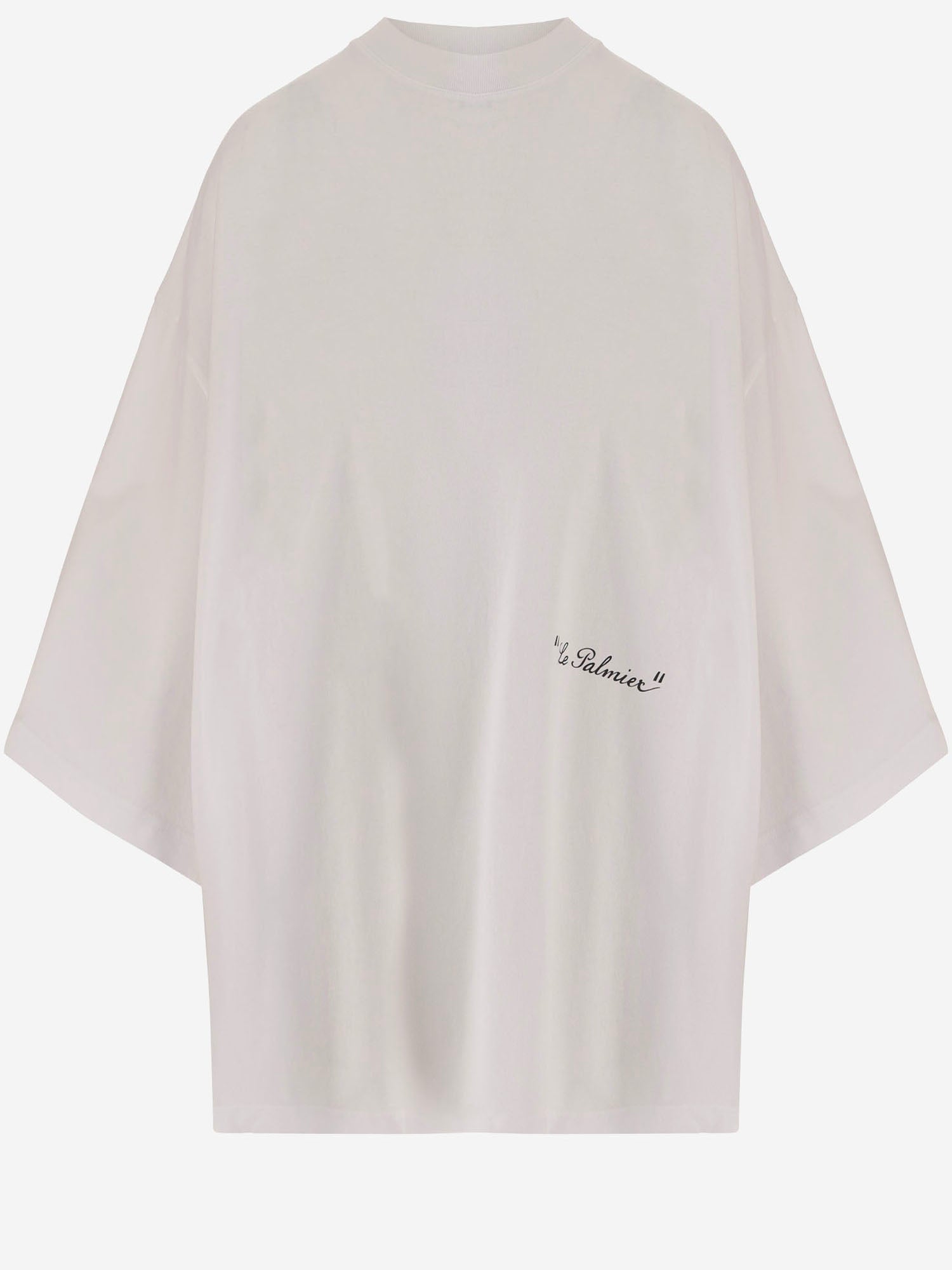 T-SHIRT LE PALMIER IN MISTO COTONE TSU00361AJ00289 1PE JACQUEMUS 