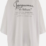 T-SHIRT LE PALMIER IN MISTO COTONE TSU00361AJ00289 1PE JACQUEMUS 