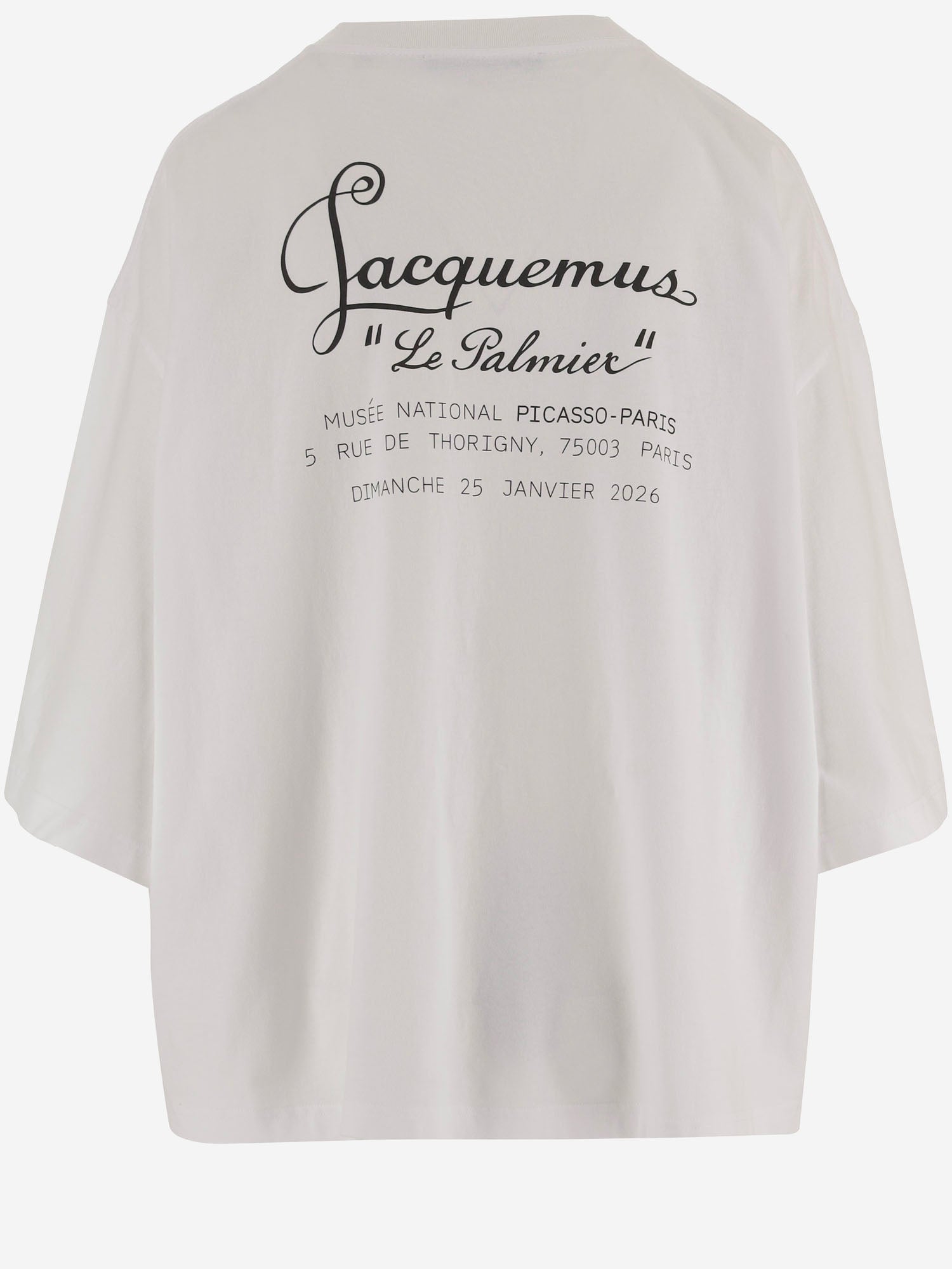 T-SHIRT LE PALMIER IN MISTO COTONE TSU00361AJ00289 1PE JACQUEMUS 
