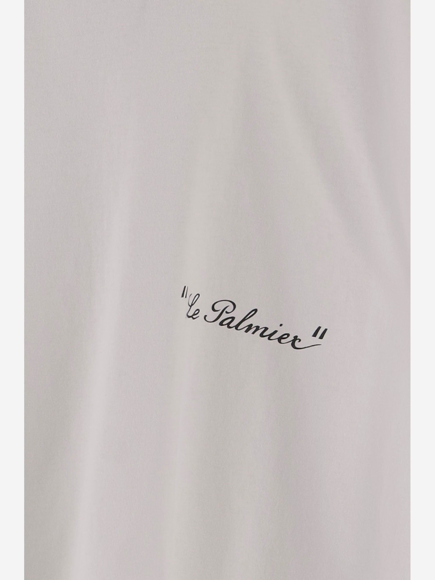 T-SHIRT LE PALMIER IN MISTO COTONE TSU00361AJ00289 1PE JACQUEMUS 