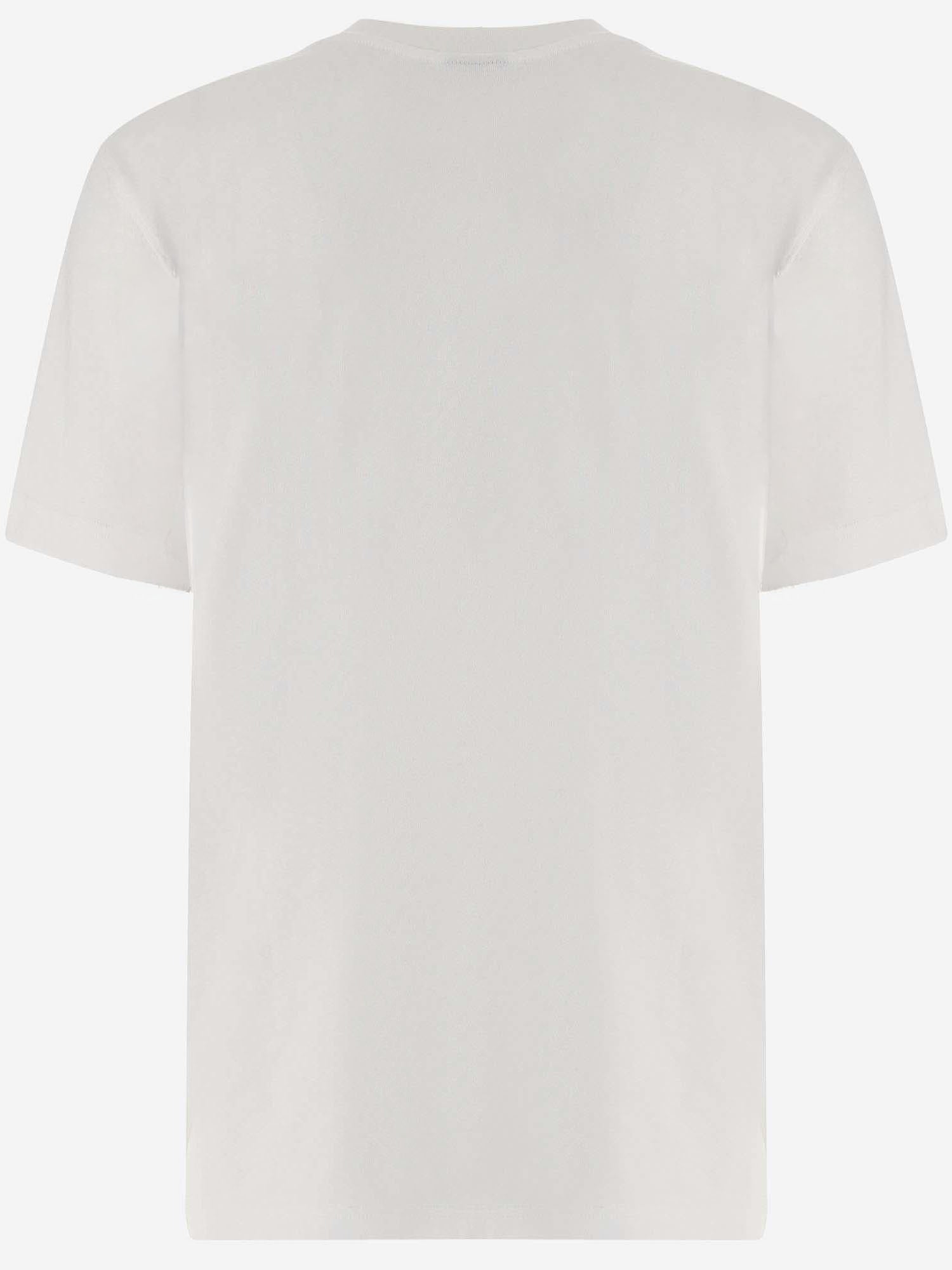 T-SHIRT IN COTONE CON LOGO TSW00550AJ00029 100 JACQUEMUS 