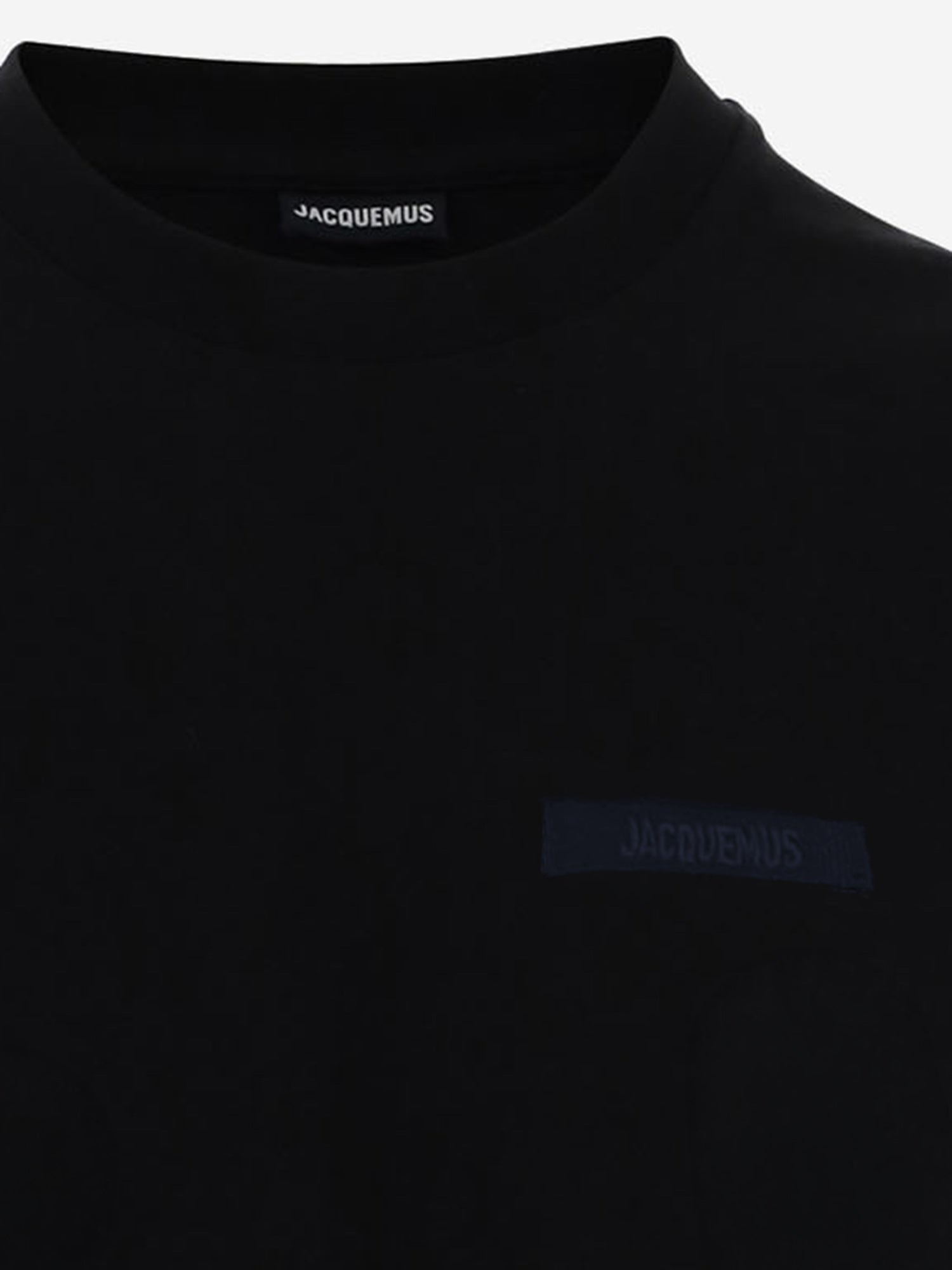 T-SHIRT IN COTONE CON LOGO TSW00550AJ00029 990 JACQUEMUS 