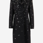CAPPOTTO IN LANA CON APPLICAZIONI J02AA0214 J40383010 JIL SANDER 