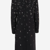 CAPPOTTO IN LANA CON APPLICAZIONI J02AA0214 J40383010 JIL SANDER 