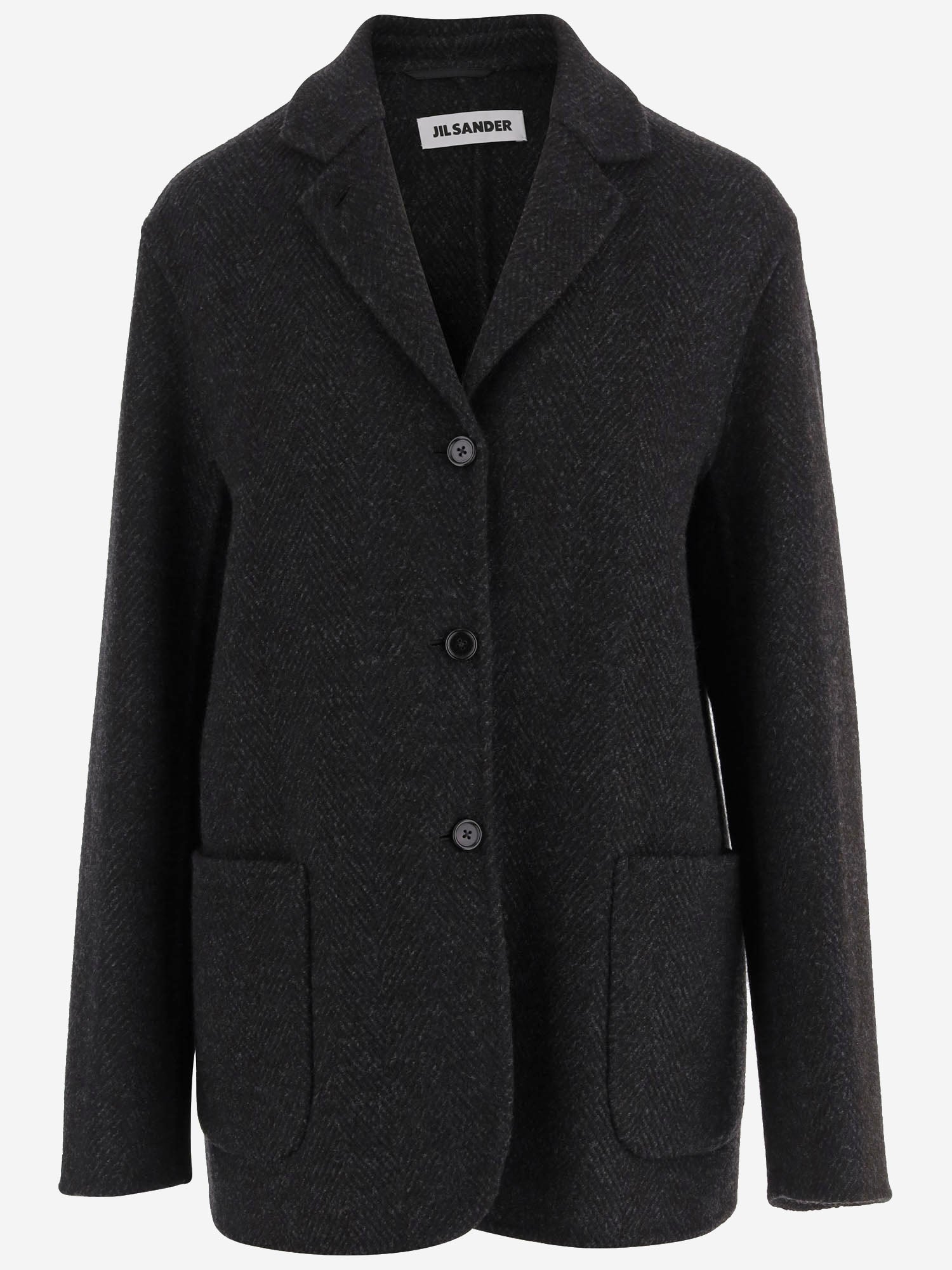 CAPPOTTO IN LANA J02BN0243 J40348010 JIL SANDER 