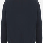 FELPA IN COTONE CON LOGO J02GU0122 J20128402 JIL SANDER 