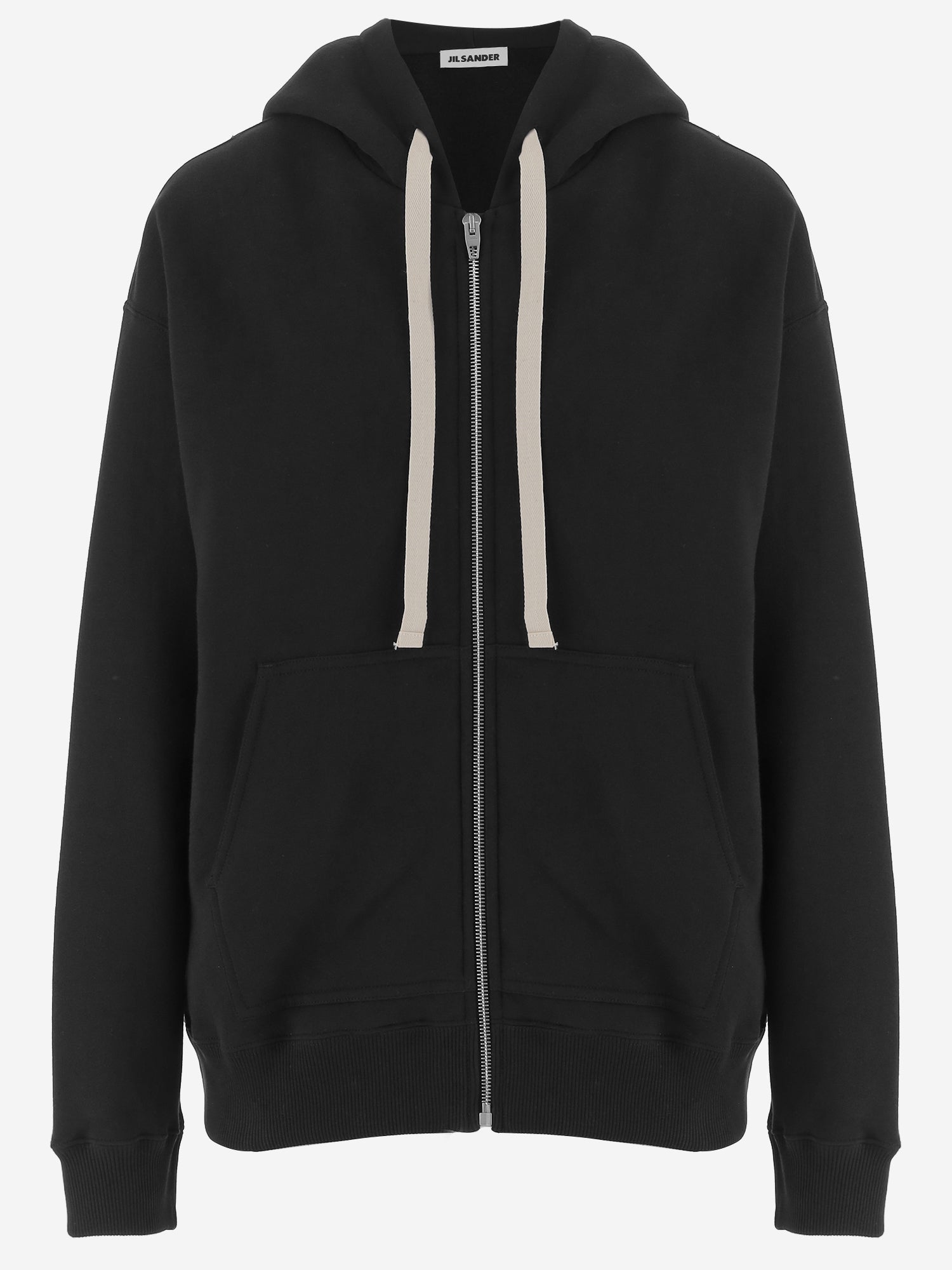 FELPA IN COTONE CON LOGO J02HG0106 J20128001 JIL SANDER 
