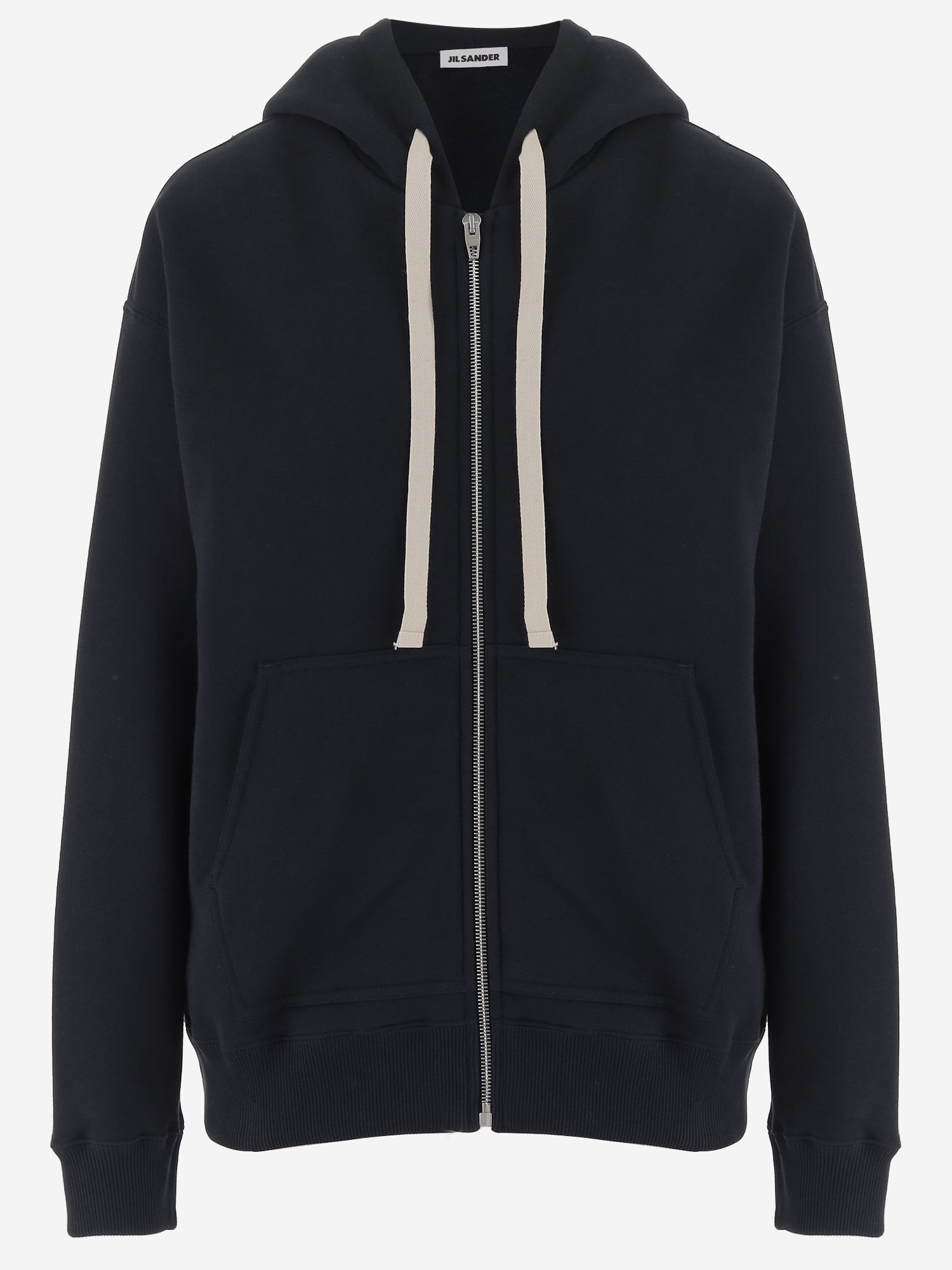 FELPA IN COTONE CON LOGO J02HG0106 J20128402 JIL SANDER 