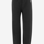 PANTALONI IN COTONE CON LOGO J02KA0424 J20128001 JIL SANDER 