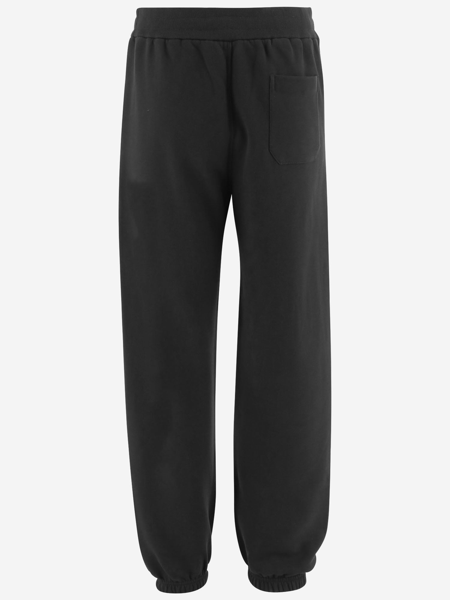 PANTALONI IN COTONE CON LOGO J02KA0424 J20128001 JIL SANDER 