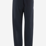 PANTALONI IN COTONE CON LOGO J02KA0424 J20128402 JIL SANDER 