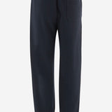 PANTALONI IN COTONE CON LOGO J02KA0424 J20128402 JIL SANDER 