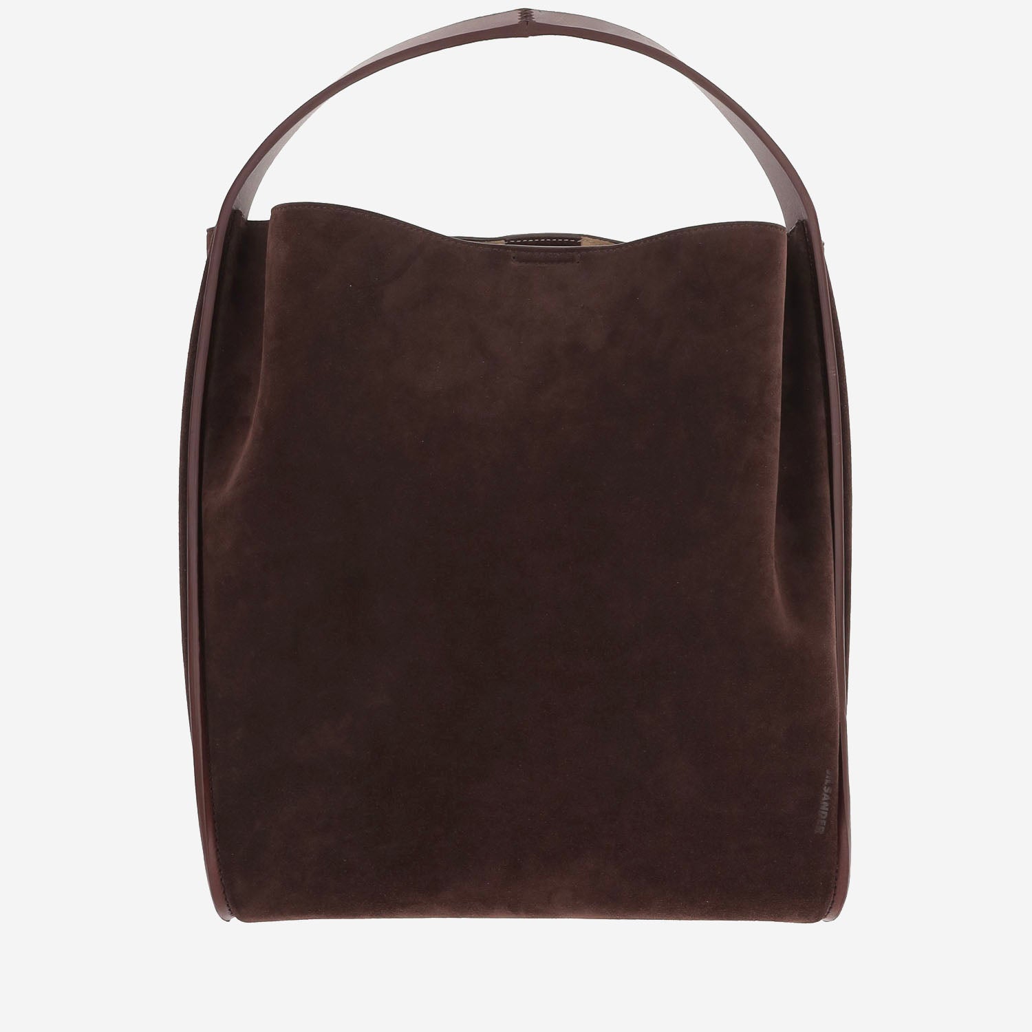 BORSA A SPALLA IN SUEDE J08ZH0102 P9322601 JIL SANDER 