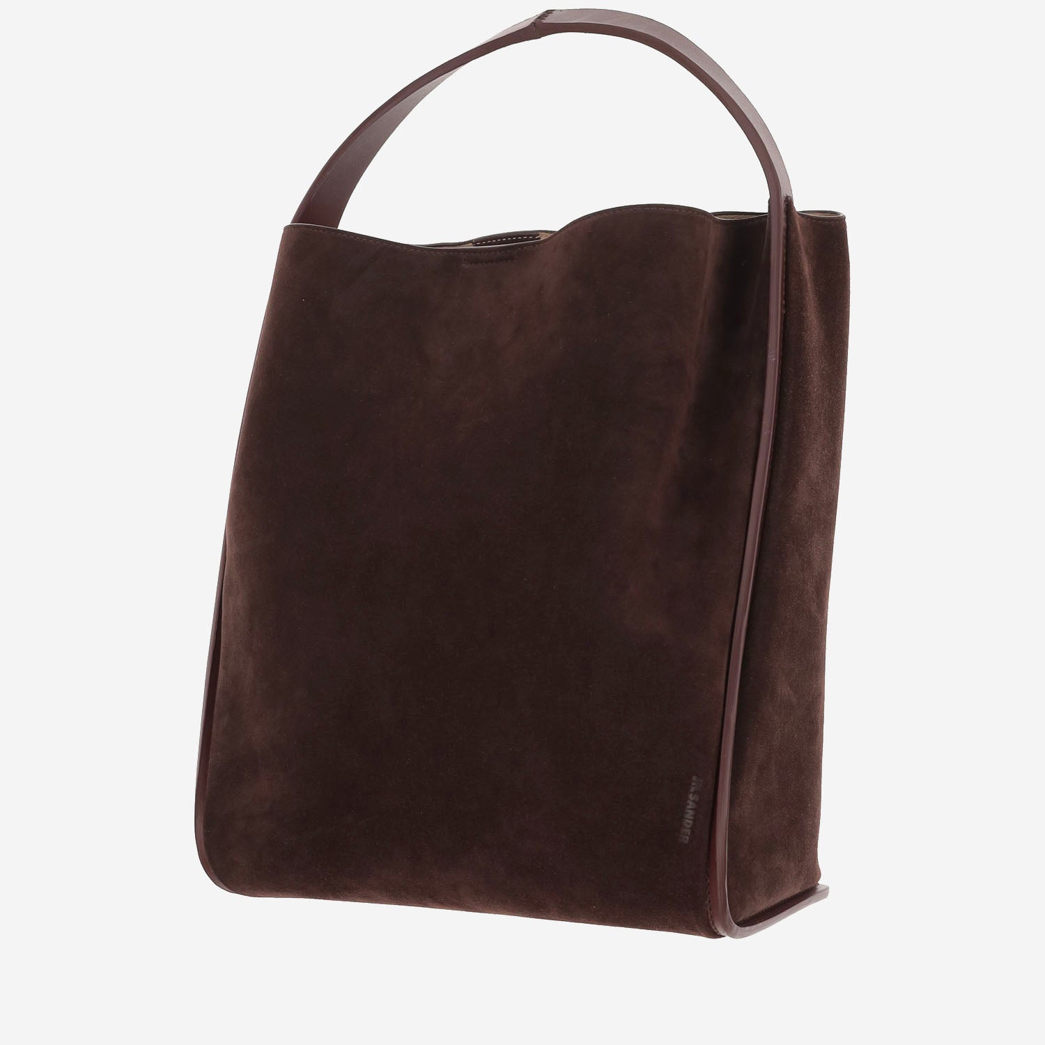 BORSA A SPALLA IN SUEDE J08ZH0102 P9322601 JIL SANDER 