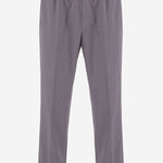 PANTALONI IN MISTO VISCOSA STRETCH CON LOGO 81OAA127 N0589827 JUST CAVALLI 