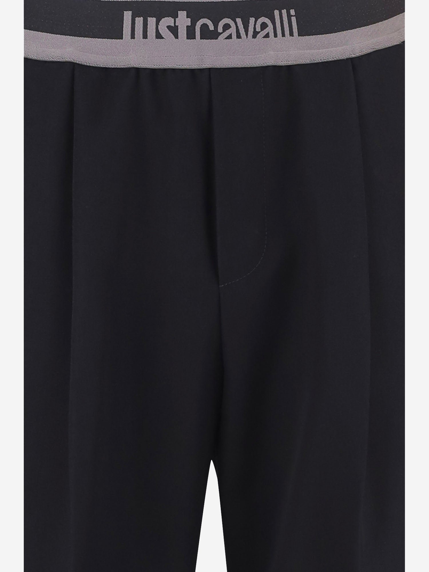 PANTALONI IN MISTO VISCOSA STRETCH 81OAA132 N0758899 JUST CAVALLI 