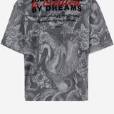 T-SHIRT IN COTONE CON STAMPA LOGO 81OAHE29 CJ118V83 JUST CAVALLI 