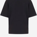 T-SHIRT IN COTONE CON STAMPA LOGO 81OAHT05 CJ518899 JUST CAVALLI 