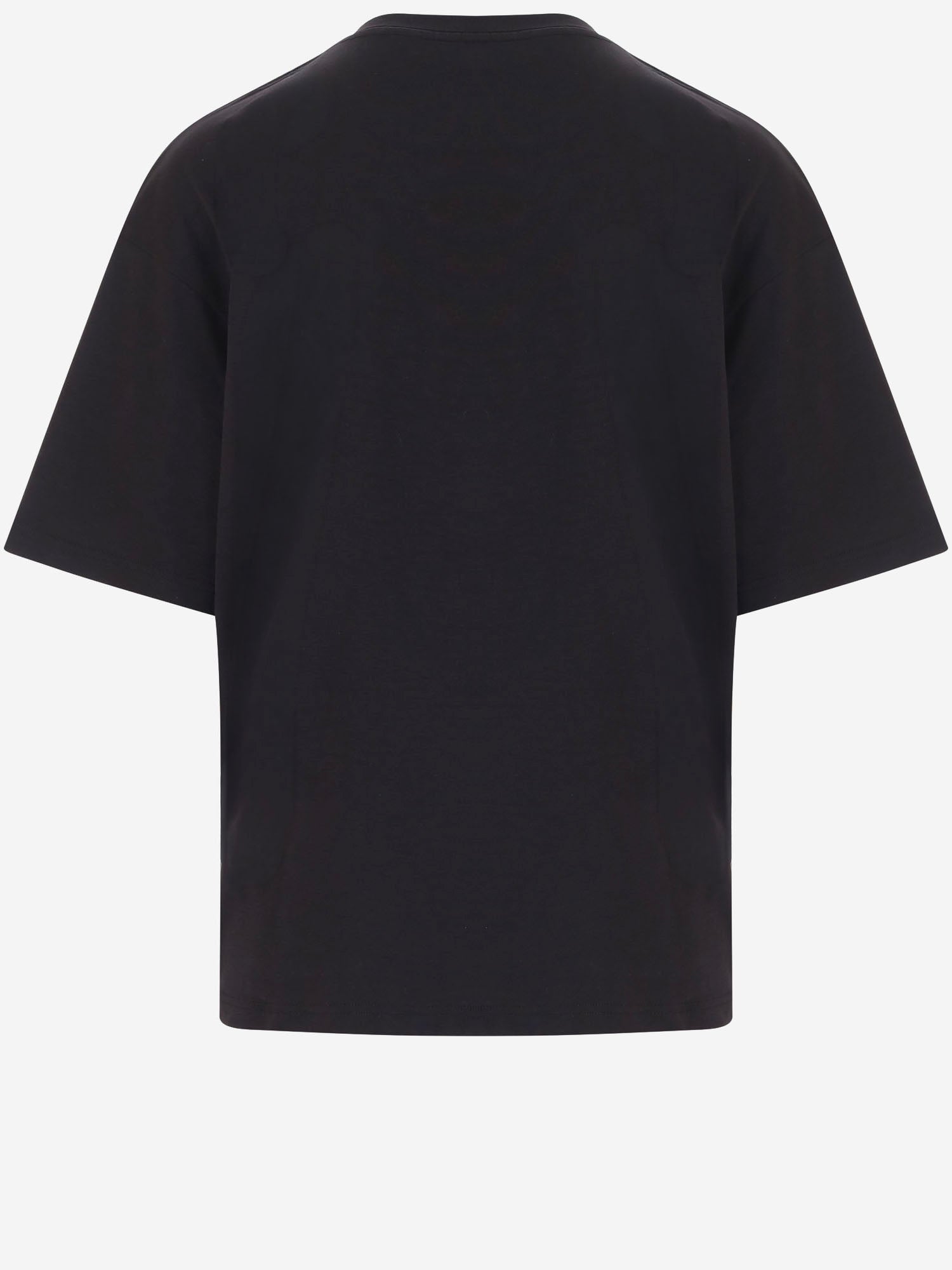 T-SHIRT IN COTONE CON STAMPA LOGO 81OAHT05 CJ518899 JUST CAVALLI 