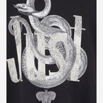 T-SHIRT IN COTONE CON STAMPA LOGO 81OAHT05 CJ518899 JUST CAVALLI 