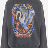FELPA IN COTONE CON LOGO 81OAIE05 CFW13899 JUST CAVALLI 