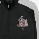 FELPA IN TESSUTO TECNICO CON ZIP E LOGO 81OAIE34 CF120899 JUST CAVALLI 