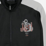 FELPA IN TESSUTO TECNICO CON ZIP E LOGO 81OAIE34 CF120899 JUST CAVALLI 