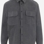 Camicia stretch in misto nylon 81OAL227 N0792800 JUST CAVALLI 