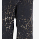 PANTALONI IN COTONE STRETCH CON MOTIVO ANIMALIER 81PAB5T3 ES165L54768 JUST CAVALLI 