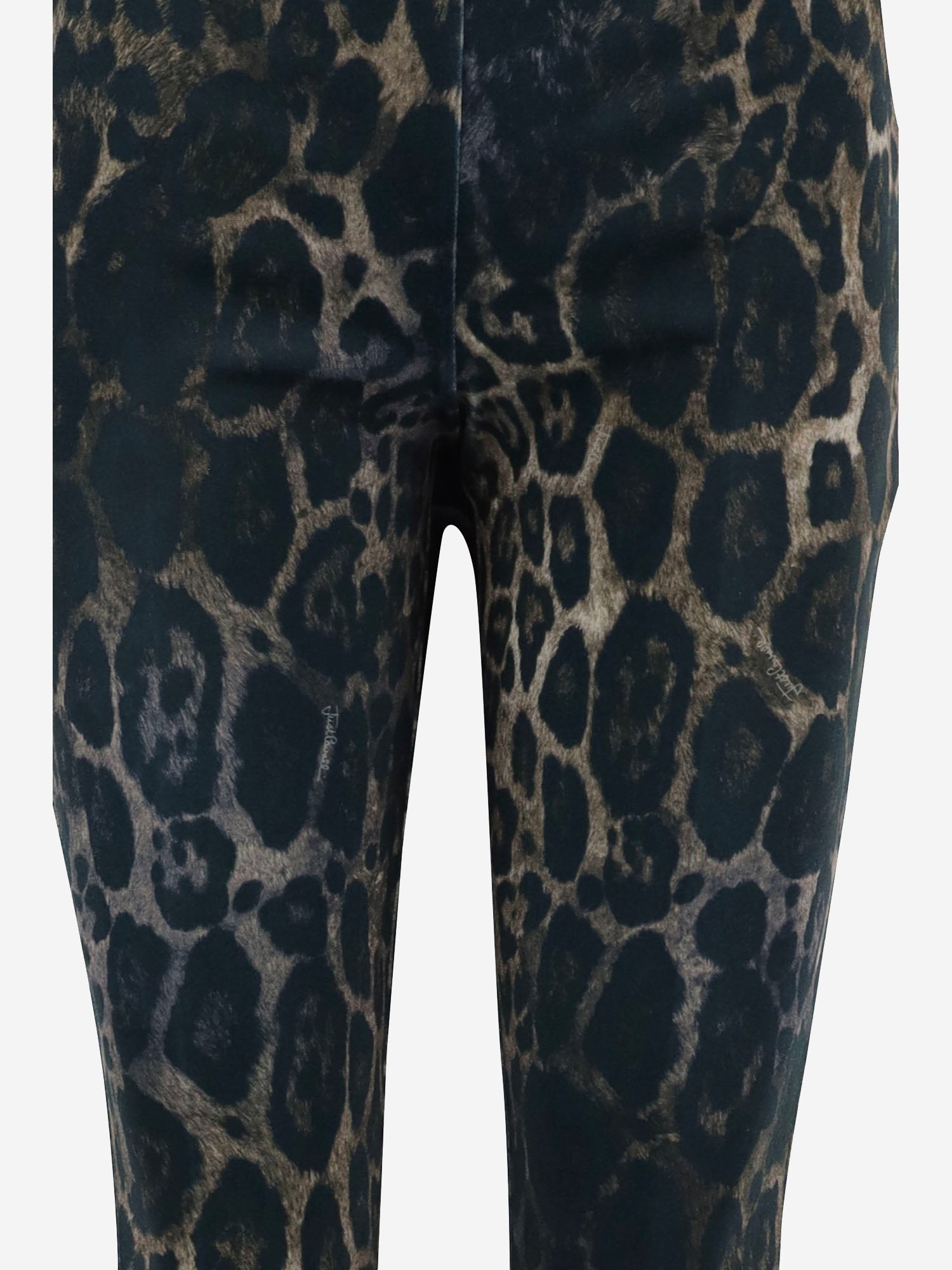 PANTALONI IN NYLON STRETCH CON MOTIVO ANIMALIER 81PAC1B1 JS564768 JUST CAVALLI 
