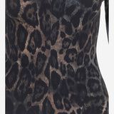 MAGLIA IN COTONE CON MOTIVO ANIMALIER 81PAHE25 CJ112V88 JUST CAVALLI 