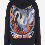 FELPA IN cotone con strass 81PAIE05 CF102899 JUST CAVALLI 
