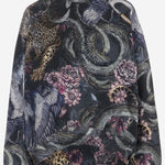 FELPA IN COTONE CON STAMPA FANTASIA 81PAIE23 CF102M63 JUST CAVALLI 