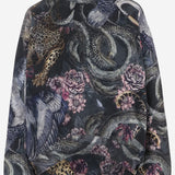 FELPA IN COTONE CON STAMPA FANTASIA 81PAIE23 CF102M63 JUST CAVALLI 