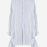 ABITO CAMICIA IN COTONE CON NODO LATERALE DR0500 PG1893060 JW ANDERSON 