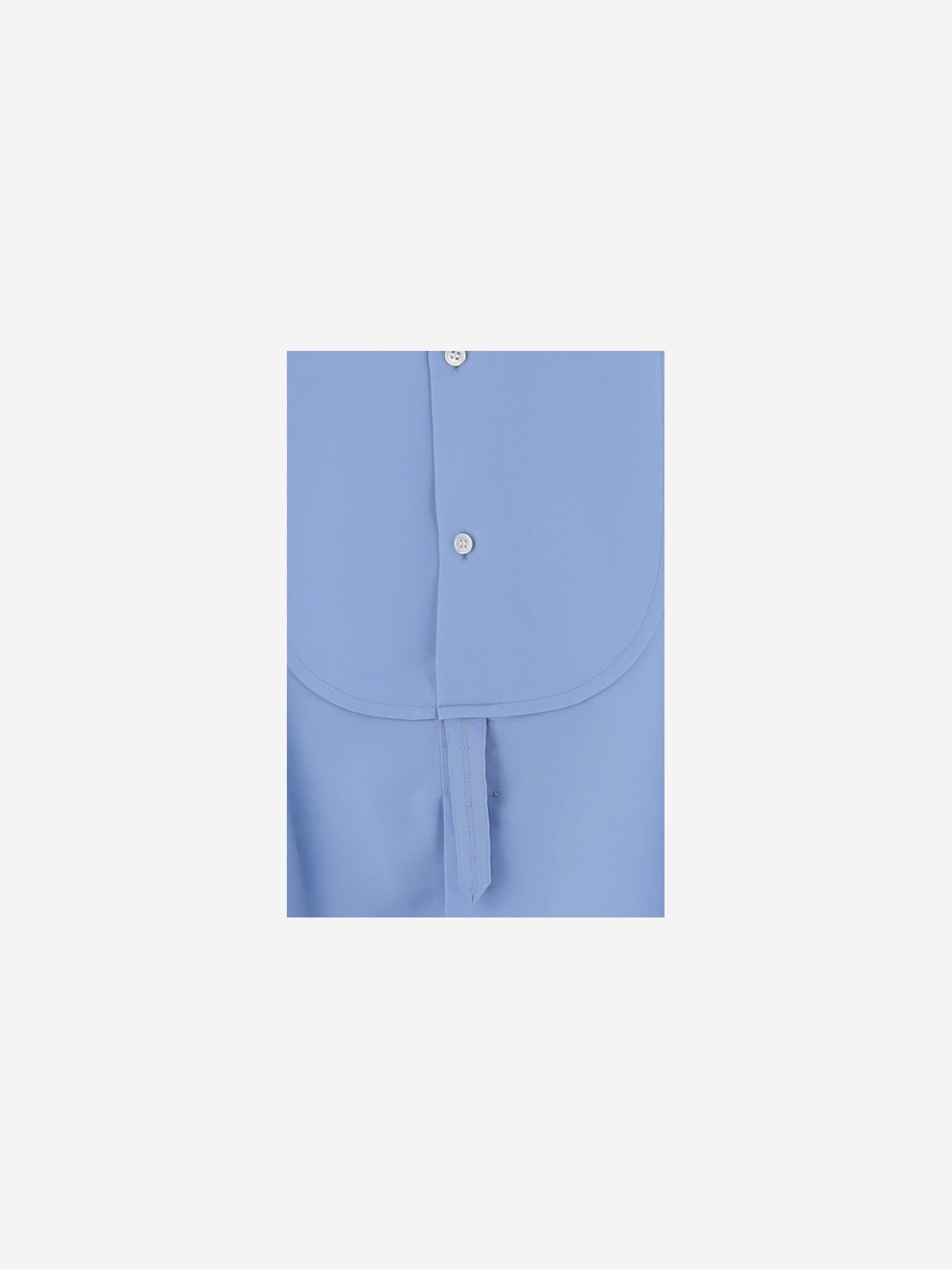 ABITO CAMICIA IN COTONE E SETA CON NODO LATERALE DR0500 PG2023835 JW ANDERSON 
