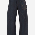 JEANS IN COTONE CON LOGO DT0126 PG1930870 JW ANDERSON 