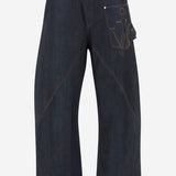 JEANS IN COTONE CON LOGO DT0126 PG1930870 JW ANDERSON 