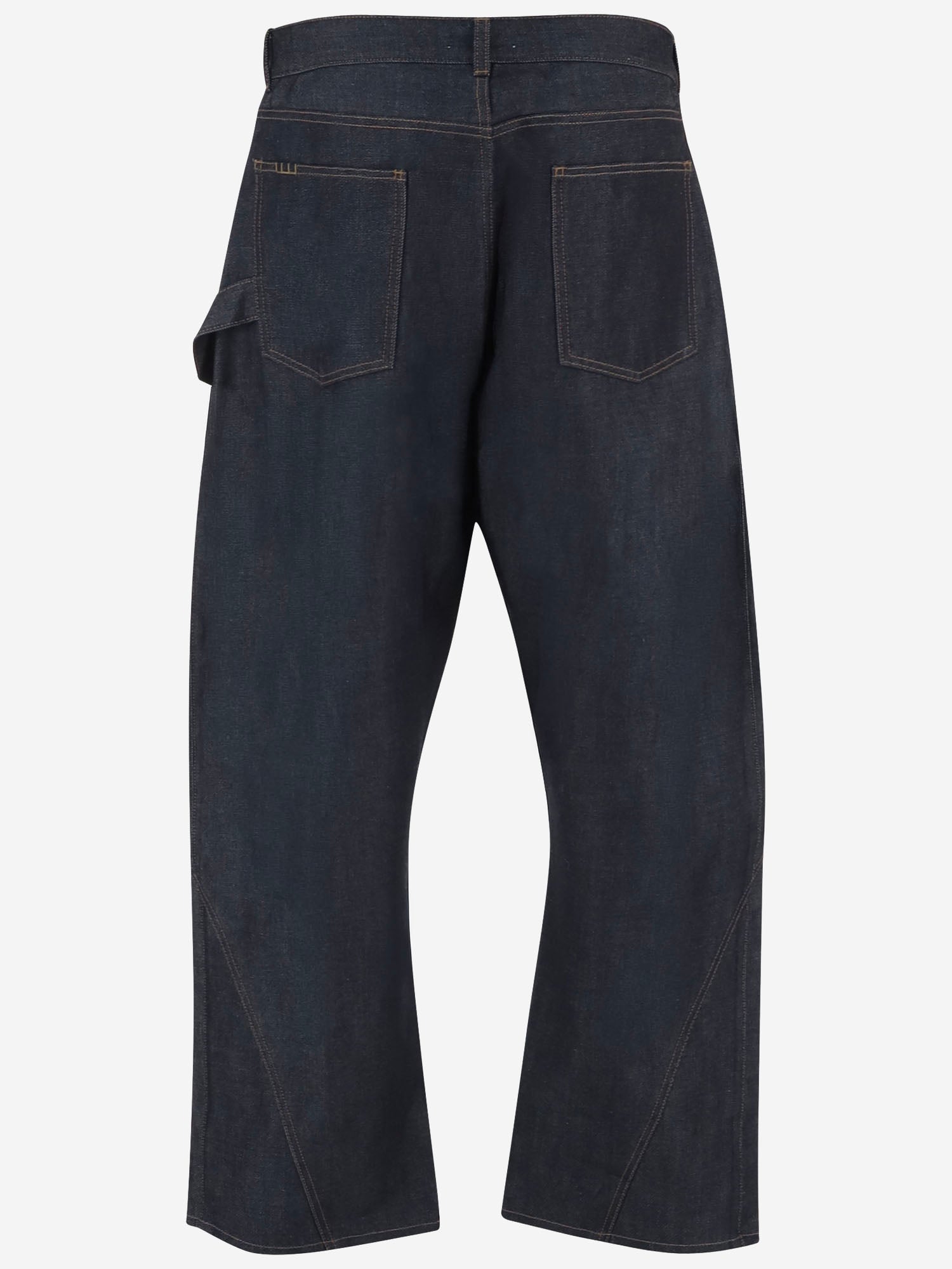 JEANS IN COTONE CON LOGO DT0126 PG1930870 JW ANDERSON 