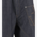 JEANS IN DENIM DI COTONE CON RISVOLTO DT0131 PG1930870 JW ANDERSON 