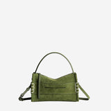 BORSA PICCOLA LOAFER IN PELLE SCAMOSCIATA CON LOGO HB0762 LA0364575 JW ANDERSON 