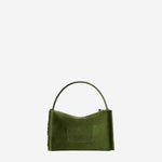 BORSA PICCOLA LOAFER IN PELLE SCAMOSCIATA CON LOGO HB0762 LA0364575 JW ANDERSON 