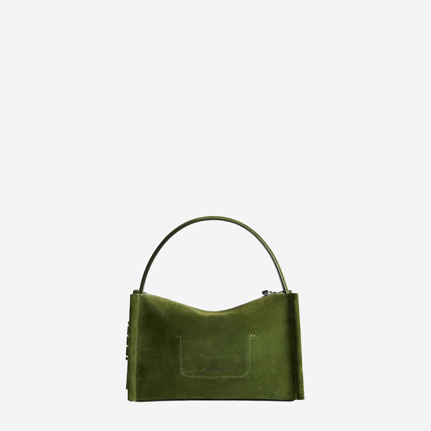 BORSA PICCOLA LOAFER IN PELLE SCAMOSCIATA CON LOGO HB0762 LA0364575 JW ANDERSON 