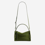 BORSA PICCOLA LOAFER IN PELLE SCAMOSCIATA CON LOGO HB0762 LA0364575 JW ANDERSON 